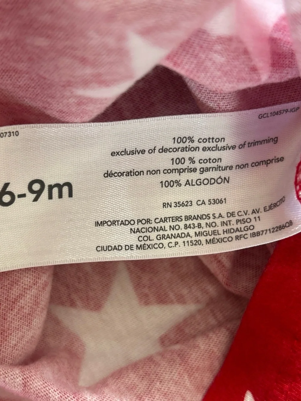 Carters carter’s red